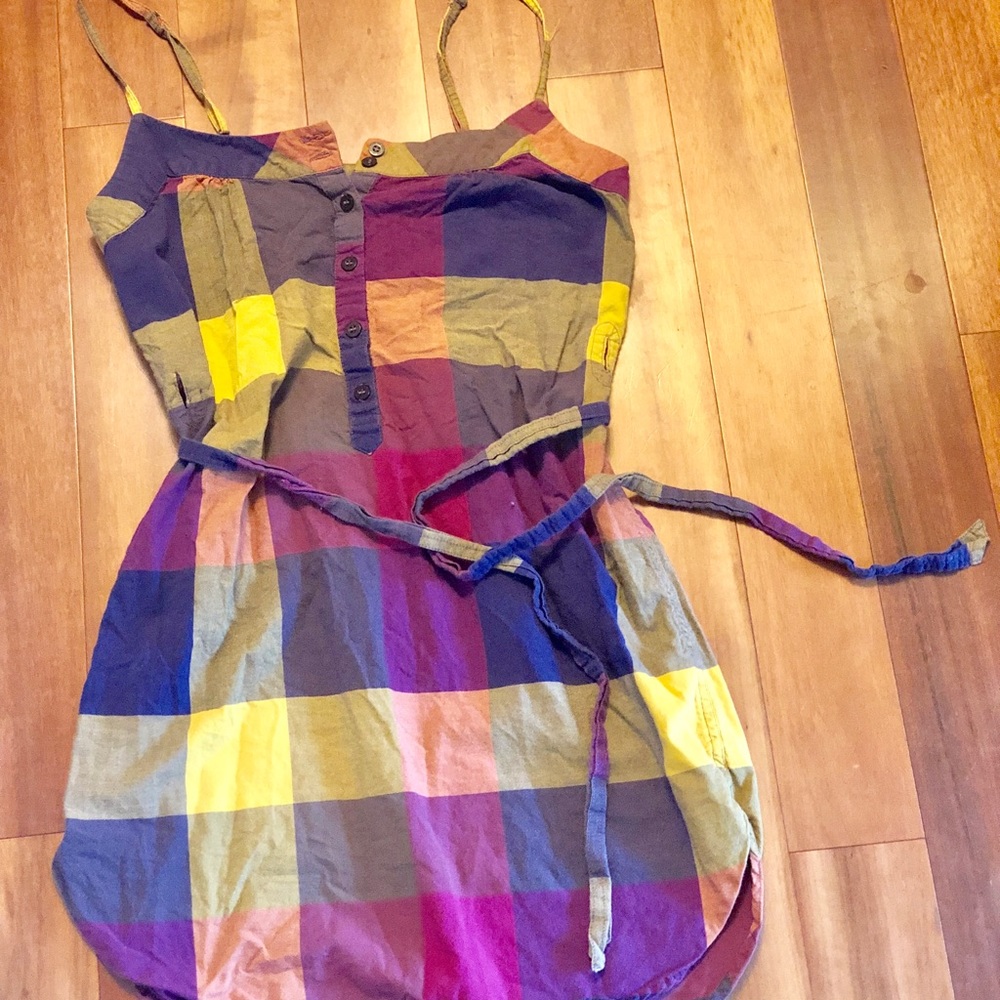 Plaid Dress, Size S